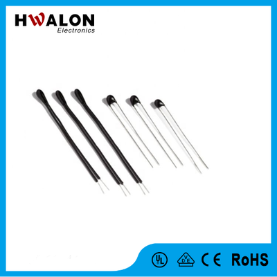 Hochpräziser MF52-NTC-Thermistor-Harz-gekapselter Perlen-Temperatursensor, schnell reagierender Miniatur-Thermistor mit negativem Temperaturkoeffizienten und großem Widerstandsbereich